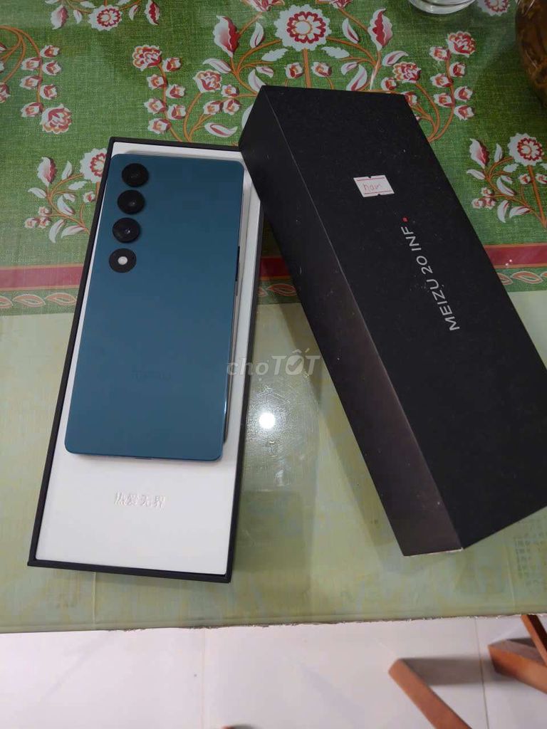 Meizu 20 Infinity Xanh Fullbox. Mua bán Điện thoại tại Huyện Châu Thành Tiền Giang được đăng bởi Cầm đồ thanh lý  hình 1