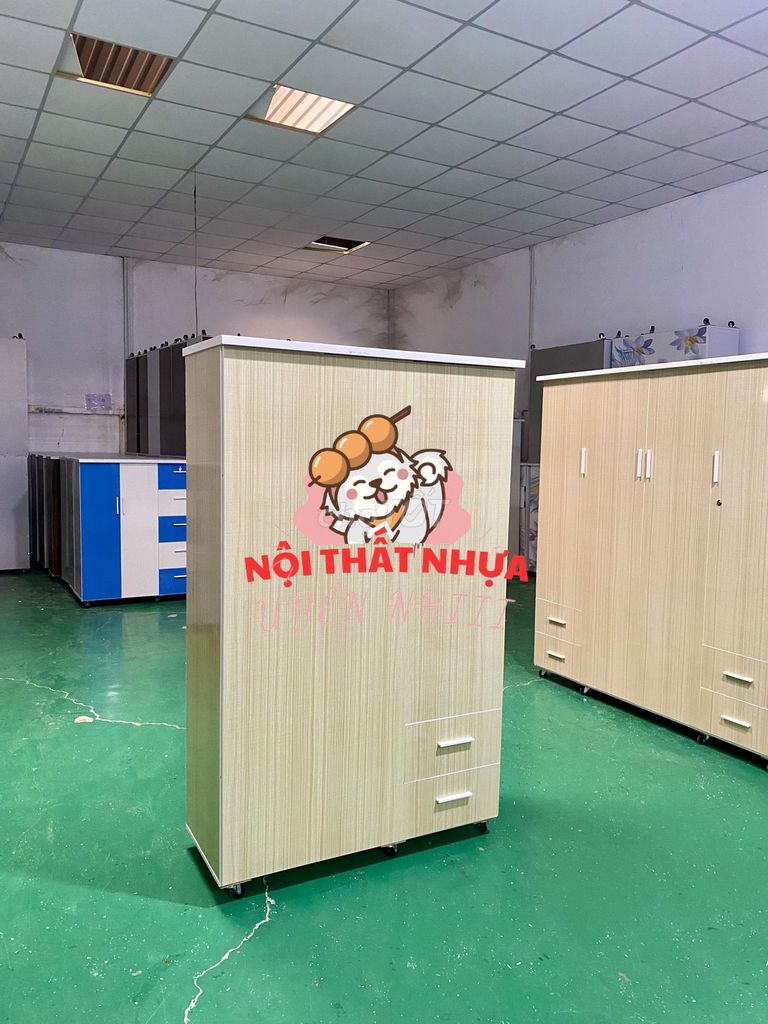 Tủ quần áo-Tủ quần áo-Tủ quần áo-. Mua bán Tủ, kệ gia đình tại Quận 6 Tp Hồ Chí Minh được đăng bởi Nhi Nội Thất Nhựa Giá Xưởng  hình 1