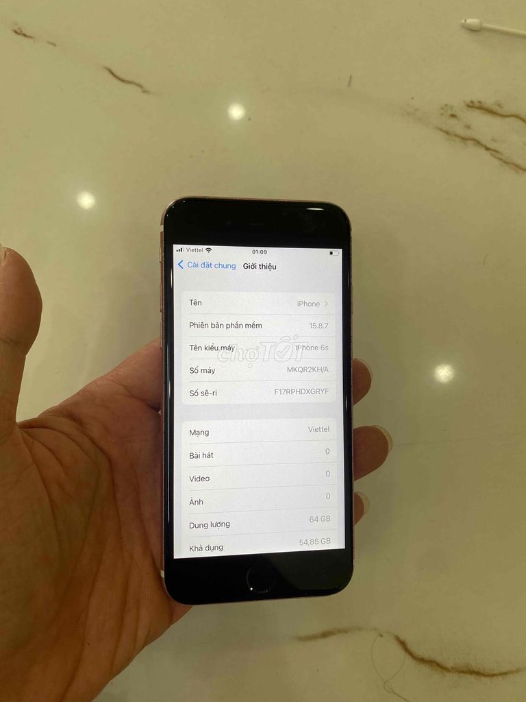 Bán Iphone 6s quốc tế 64g mất vân pin 100 zin cũ. Mua bán Điện thoại tại Quận Hà Đông Hà Nội được đăng bởi Mạnh Mobile hình 1