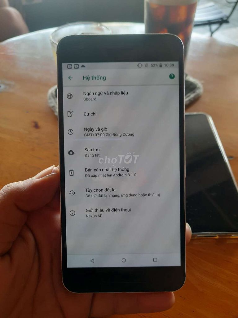 Google Nexus 6P Bạc. Mua bán Điện thoại tại Huyện Củ Chi Tp Hồ Chí Minh được đăng bởi Hoàng Nguyễn Hồng Ân hình 1