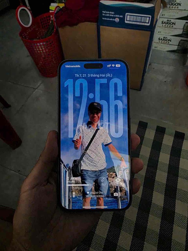 iPhone 16 Plus 128GB Xanh Như mới. Mua bán Điện thoại tại Huyện Định Quán Đồng Nai được đăng bởi Trí hình 1