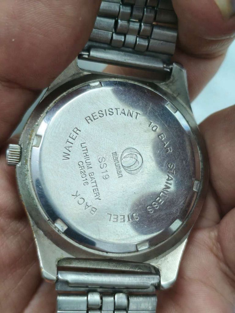 Đồng hồ Nhật(trắng)40mm,1 lịch,niềng xoay,dạ quang. Mua bán Đồng hồ tại Thành phố Huế Thừa Thiên Huế được đăng bởi Shop LucyHoang hình 3