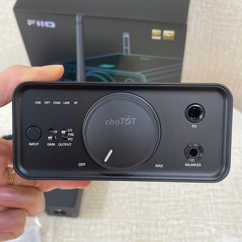DAC/AMP FiiO K7 BT (bluetooth) new khui full mới. Mua bán Tivi, Âm thanh tại Quận 10 Tp Hồ Chí Minh được đăng bởi Đào Linh hình 1