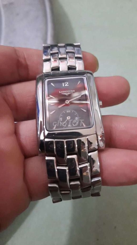 Đồng hồ Longines Nam, dây thép bạc