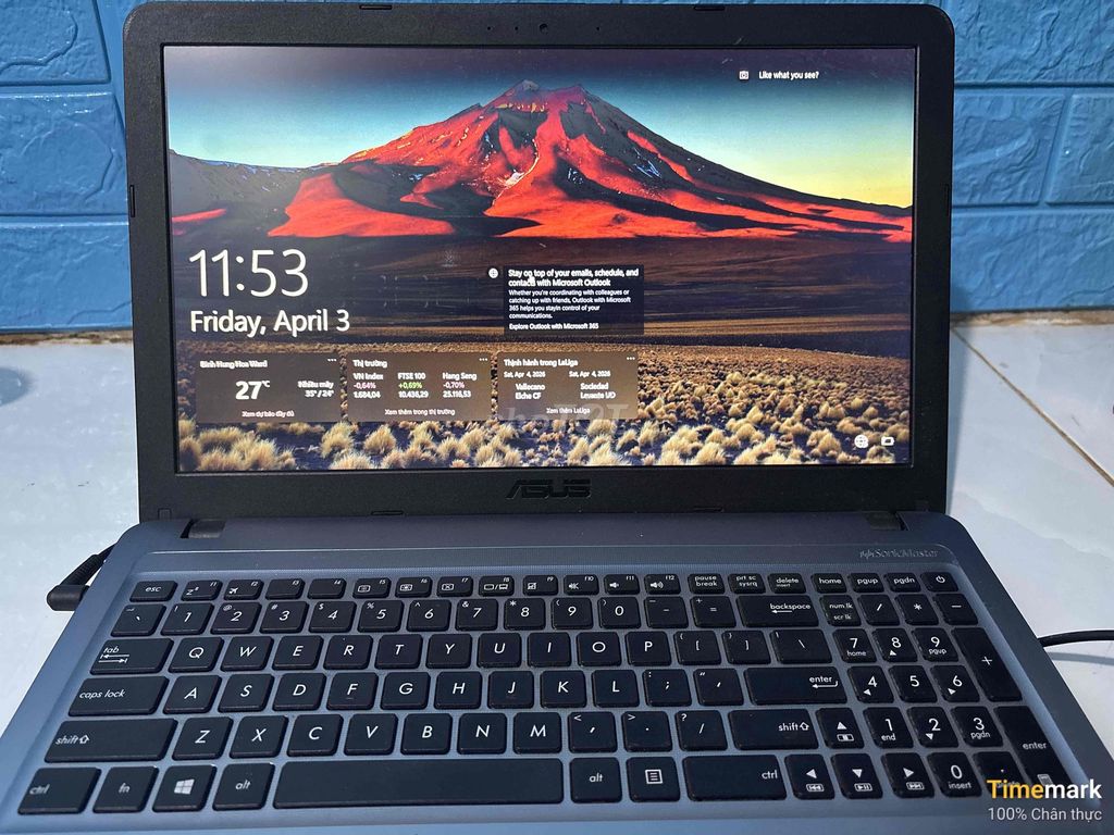 CCbán lapAsus X540UP i3-7100U Ram4GB SSD 15.6inch. Mua bán Laptop tại Quận Bình Tân Tp Hồ Chí Minh được đăng bởi Nguyễn Thị Phương Thảo hình 1