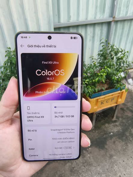 Oppo Find X9 Ultra 512GB LikeNew. Mua bán Điện thoại tại Quận 1 Tp Hồ Chí Minh được đăng bởi Hội Đồ Điện Tử hình 1
