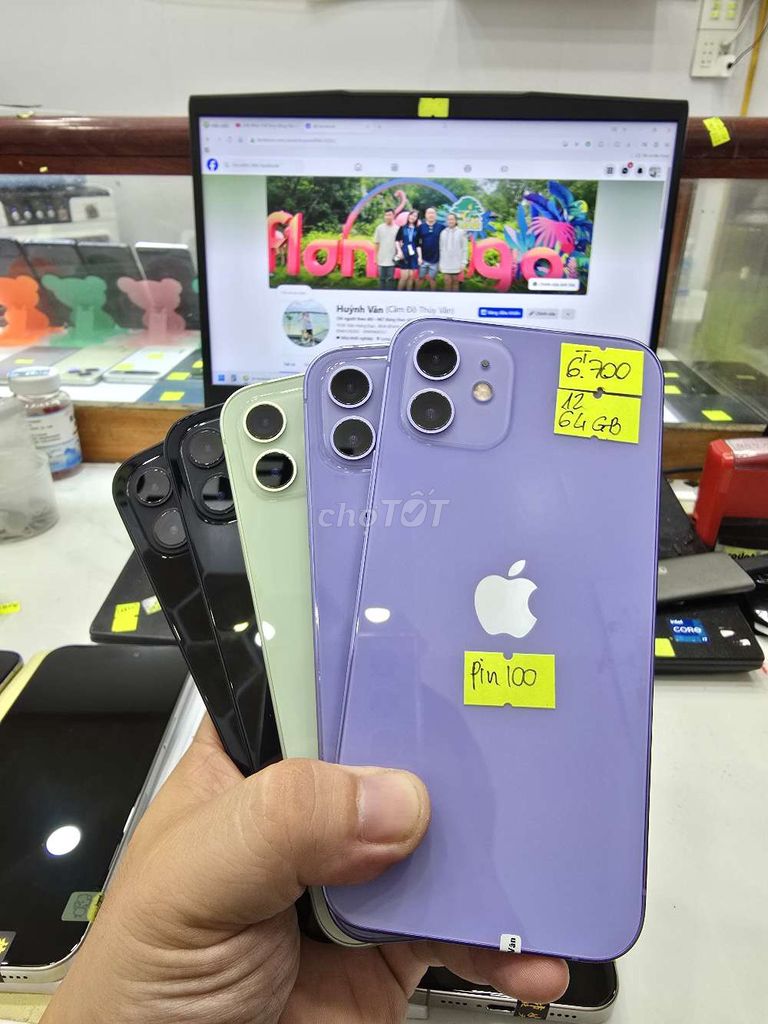 Apple iPhone 12 128GB Đã dùng. Mua bán Điện thoại tại Thành phố Long Xuyên An Giang được đăng bởi Facebook Cầm Đồ Thúy Vân hình 1