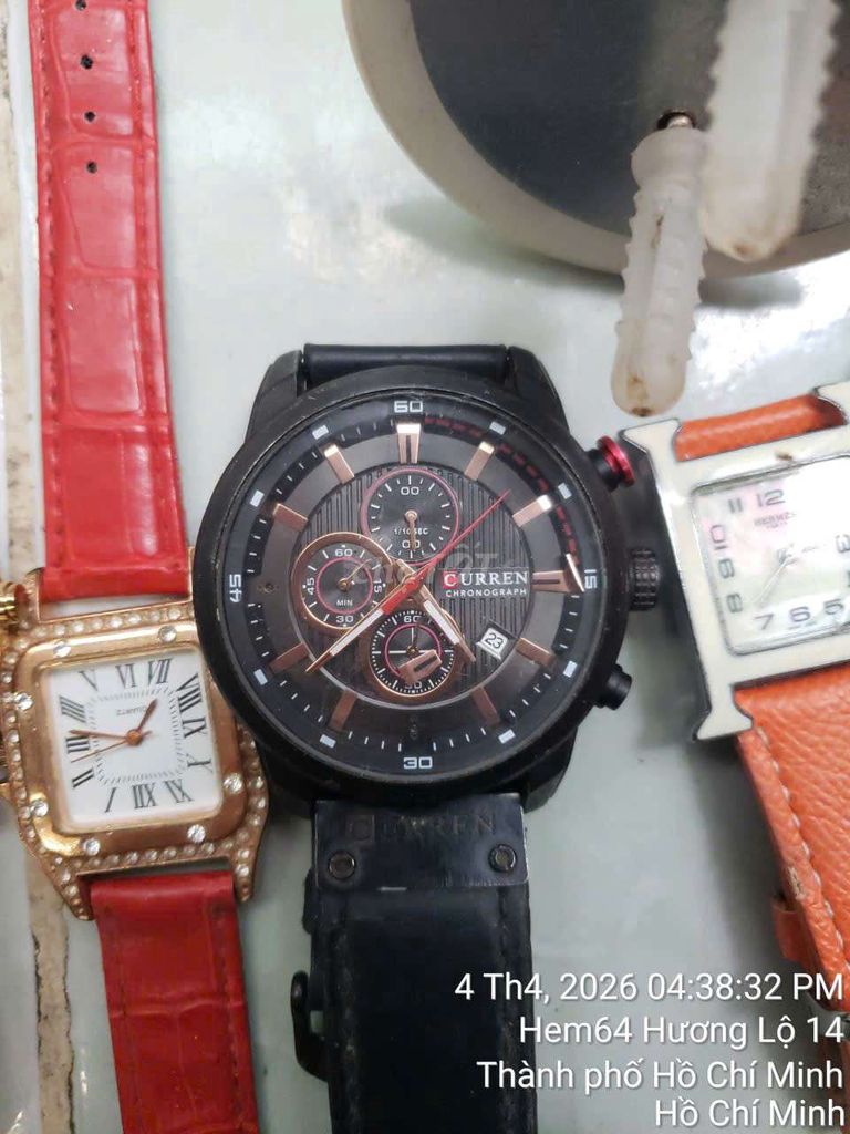 Đồng hồ đeo tay Curren Nam Dây da. Mua bán Đồng hồ tại Quận 8 Tp Hồ Chí Minh được đăng bởi Nguyễn Văn Cường hình 1