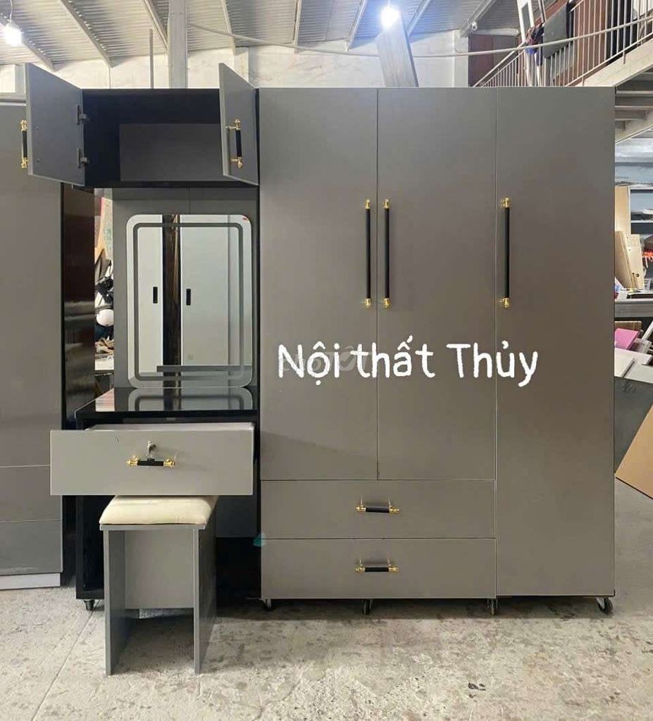 Tủ quần áo Nhựa Đài Loan  Liền bàn trang điểm. Mua bán Tủ, kệ gia đình tại Quận 12 Tp Hồ Chí Minh được đăng bởi Phương thủy hình 1