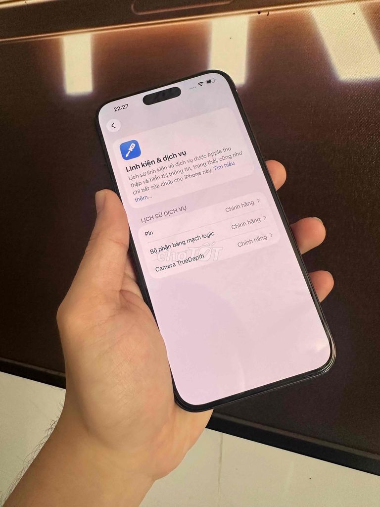 Apple iPhone 15 Pro Max 256GB Đen 99%. Mua bán Điện thoại tại Quận Ninh Kiều Cần Thơ được đăng bởi Lê Trí Dũng hình 1