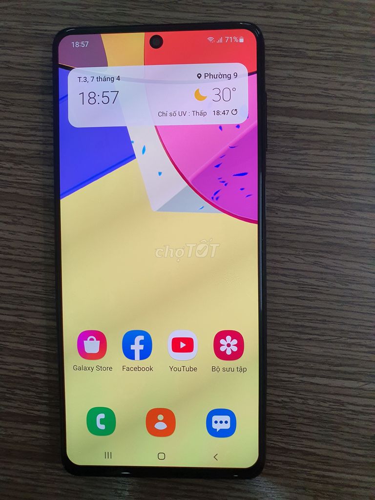Samsung M51 dư cần bán. Mua bán Điện thoại tại Quận Tân Bình Tp Hồ Chí Minh được đăng bởi Nguyễn Thế Vinh hình 1