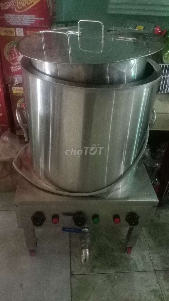 Nồi điện Inox 80L Đã sử dụng. Mua bán Bếp, lò, đồ điện nhà bếp tại Huyện Châu Thành Đồng Tháp được đăng bởi Tuyết Nguyen hình 1