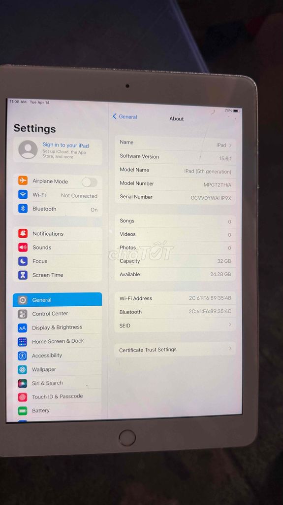 📱 iPad học online – giá mềm cho anh em. Mua bán Máy tính bảng tại Quận 7 Tp Hồ Chí Minh được đăng bởi Thanh hình 1