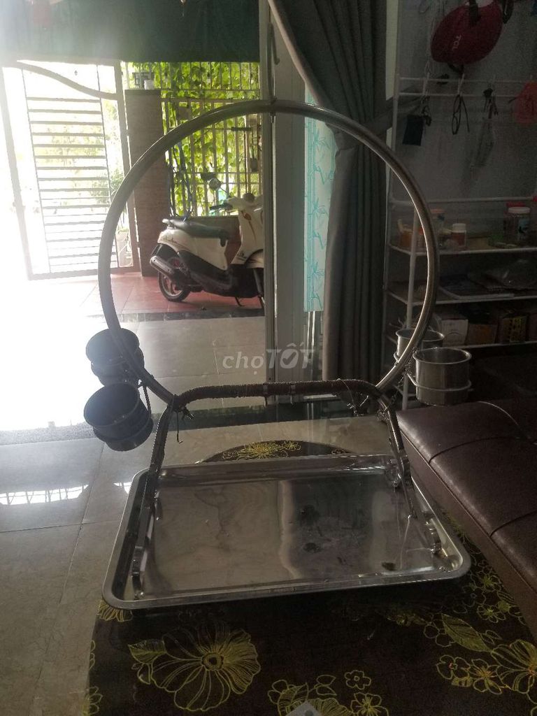 Cầu chim Két Inox. Mua bán Phụ kiện, Thức ăn, Dịch vụ tại Quận Cẩm Lệ Đà Nẵng được đăng bởi Đăng Trương hình 1