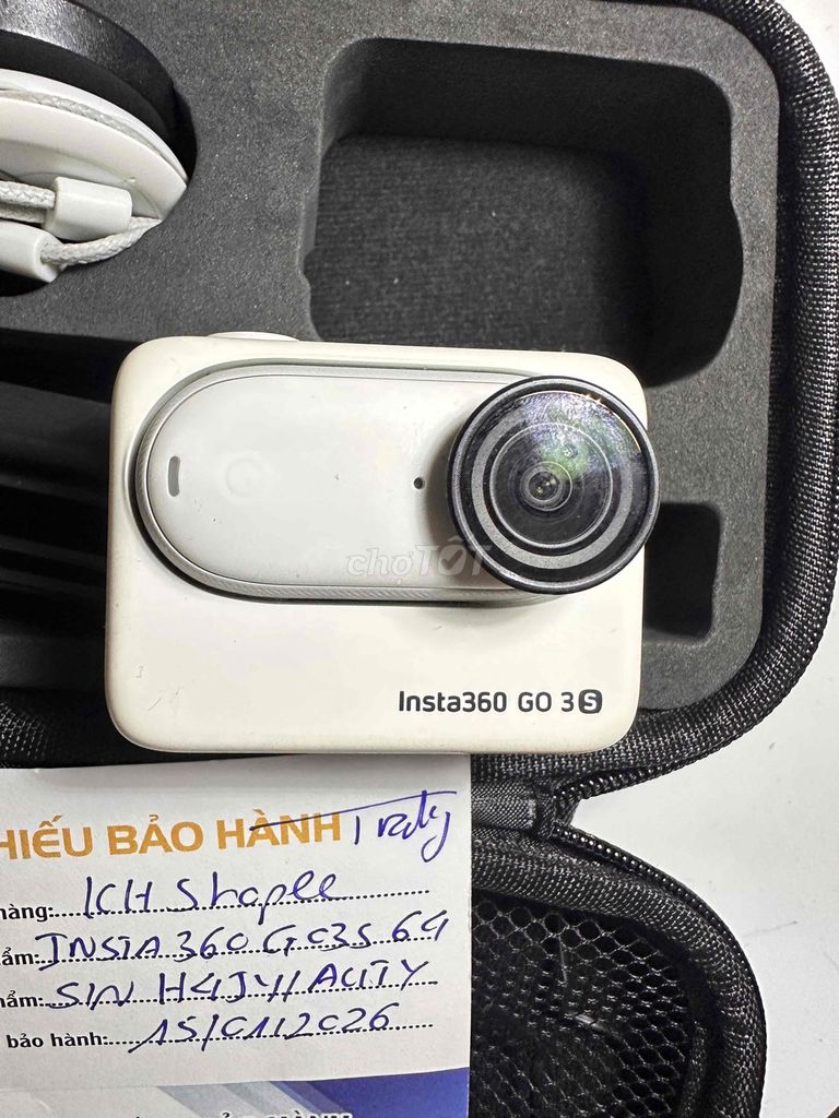 Camera Insta360 GO 3S Trắng. Mua bán Máy ảnh, Máy quay tại Quận Gò Vấp Tp Hồ Chí Minh được đăng bởi Lê Dinh hình 1