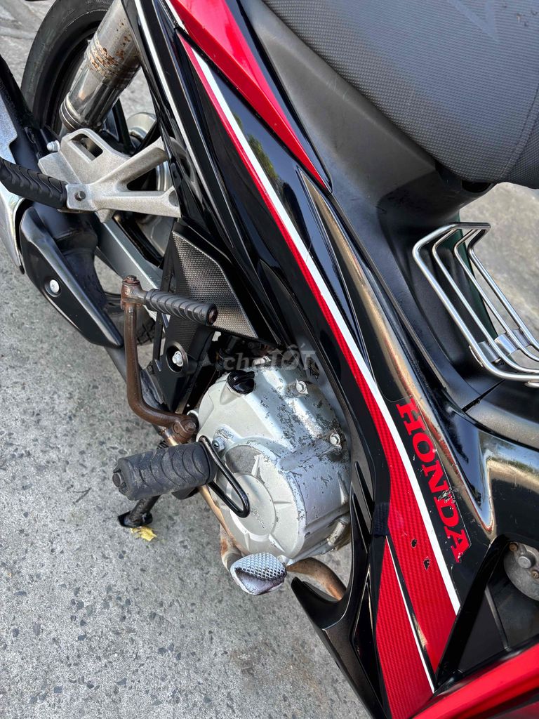 Honda Wave RSX 110 Đen đỏ. Mua bán Xe máy tại Thị xã Bến Cát Bình Dương được đăng bởi xe máy trả góp tín nghĩa  hình 1