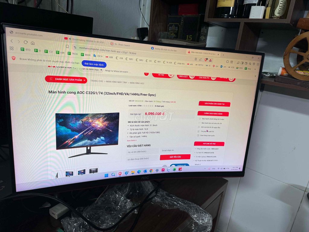 Màn hình thanh lý. Mua bán Phụ kiện (Màn hình, Chuột...) tại Thành phố Thuận An Bình Dương được đăng bởi Dũng hình 1