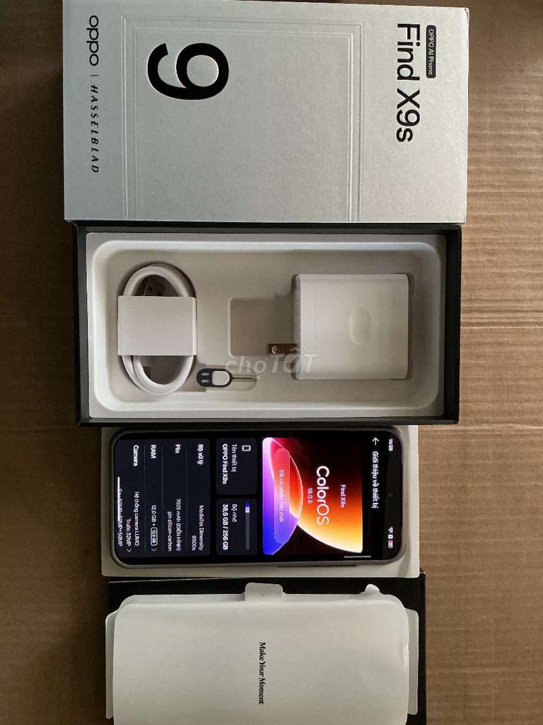 Oppo Find X9s 256GB Xám. Mua bán Điện thoại tại Quận Cái Răng Cần Thơ được đăng bởi Nam hình 1