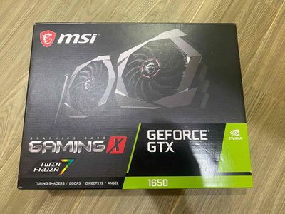 MSI GTX 1650 Gaming X 4GB. Mua bán Linh kiện (RAM, Card...) tại Quận Cẩm Lệ Đà Nẵng được đăng bởi Nhật