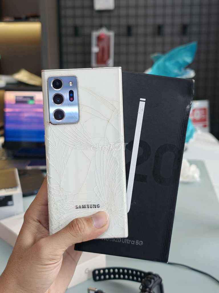 Samsung Galaxy Note 20 Ultra 128GB Trắng. Mua bán Điện thoại tại Quận Gò Vấp Tp Hồ Chí Minh được đăng bởi HoangDang hình 1