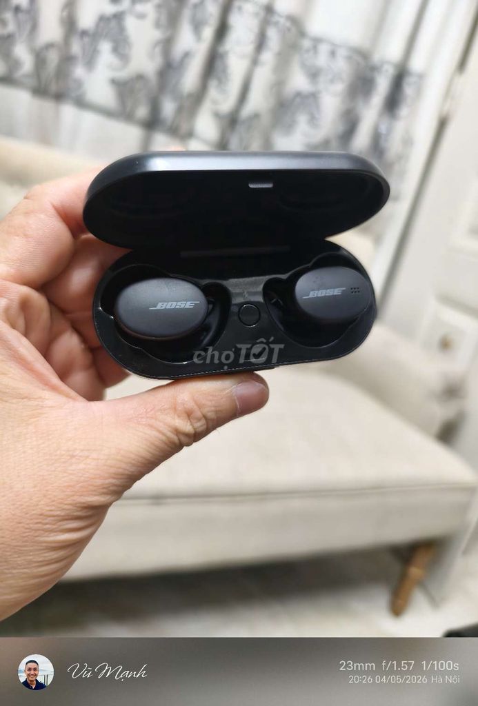 Tai nghe chất Bose Sport Earbuds Đen. Mua bán Tivi, Âm thanh tại Quận Hai Bà Trưng Hà Nội được đăng bởi Mạnh hình 1