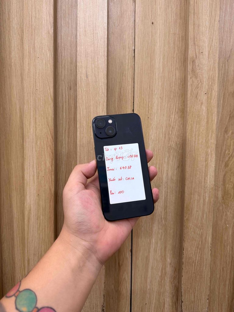 Apple iPhone 13 256GB Đen Nguyên bản. Mua bán Điện thoại tại Quận Đống Đa Hà Nội được đăng bởi  HT Mobie Trả góp nợ xáu bao duyệt hình 1