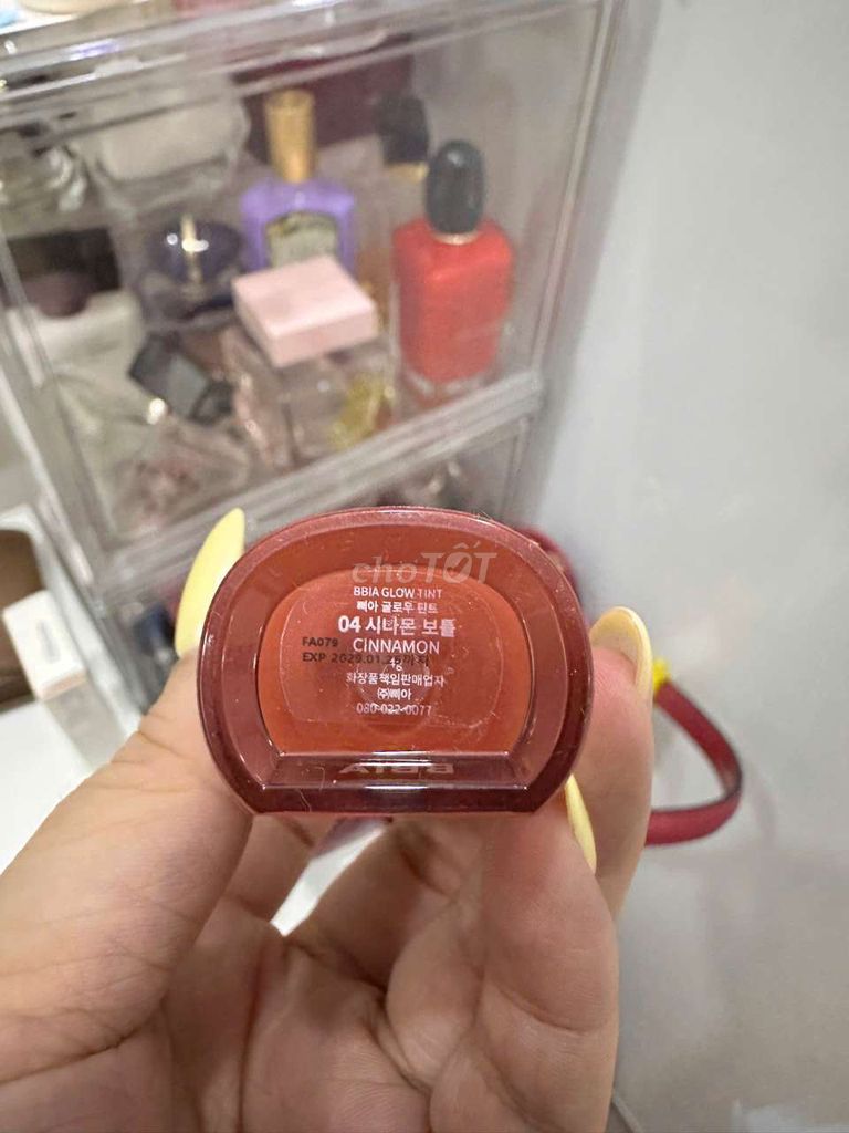 Son tint BBIA Glow Tint Cinnamon Nữ. Mua bán Phụ kiện thời trang khác tại Huyện Nhà Bè Tp Hồ Chí Minh được đăng bởi Nguyễn hữu lộc hình 1