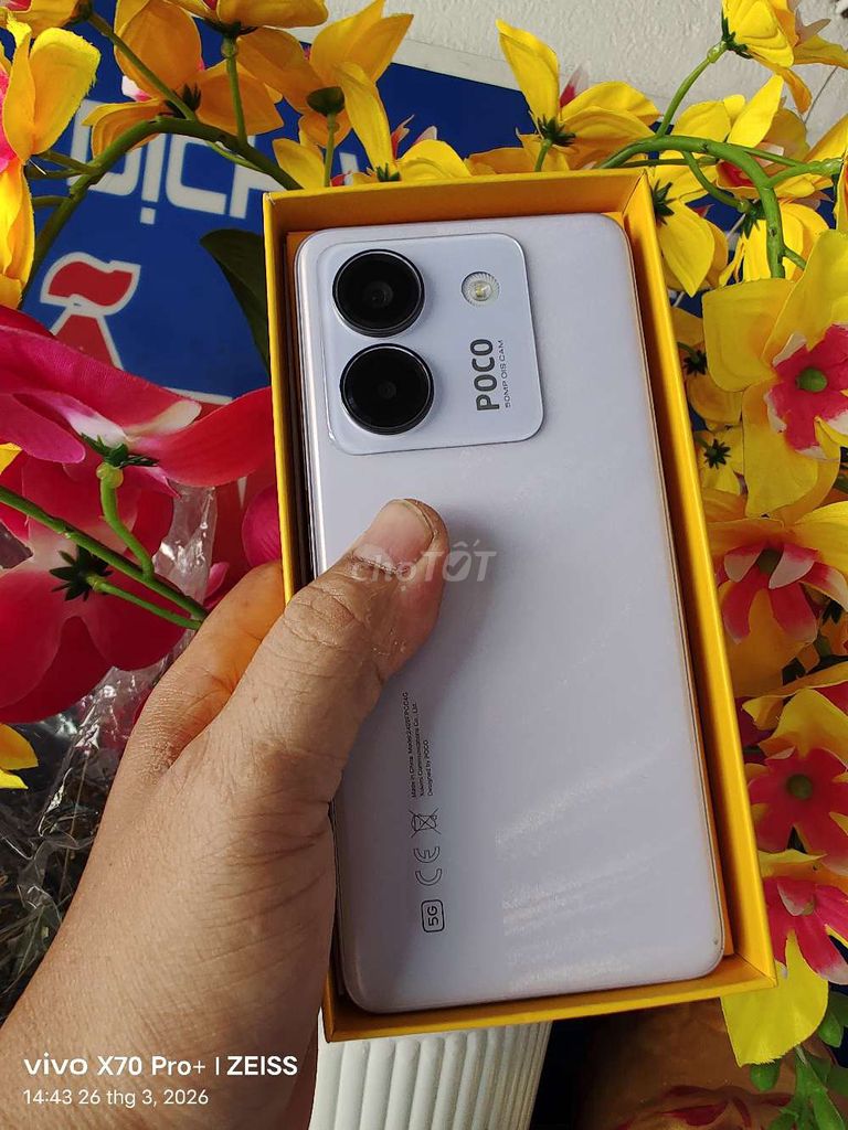 POCO M7 Pro 5G 256GB Tím. Mua bán Điện thoại tại Thành phố Biên Hòa Đồng Nai được đăng bởi Tùng phát  hình 1