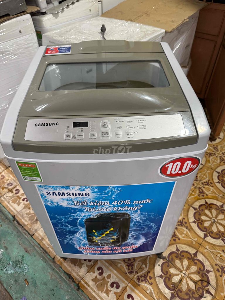 thanh lý máy giặt Samsung 10KG còn mới tin