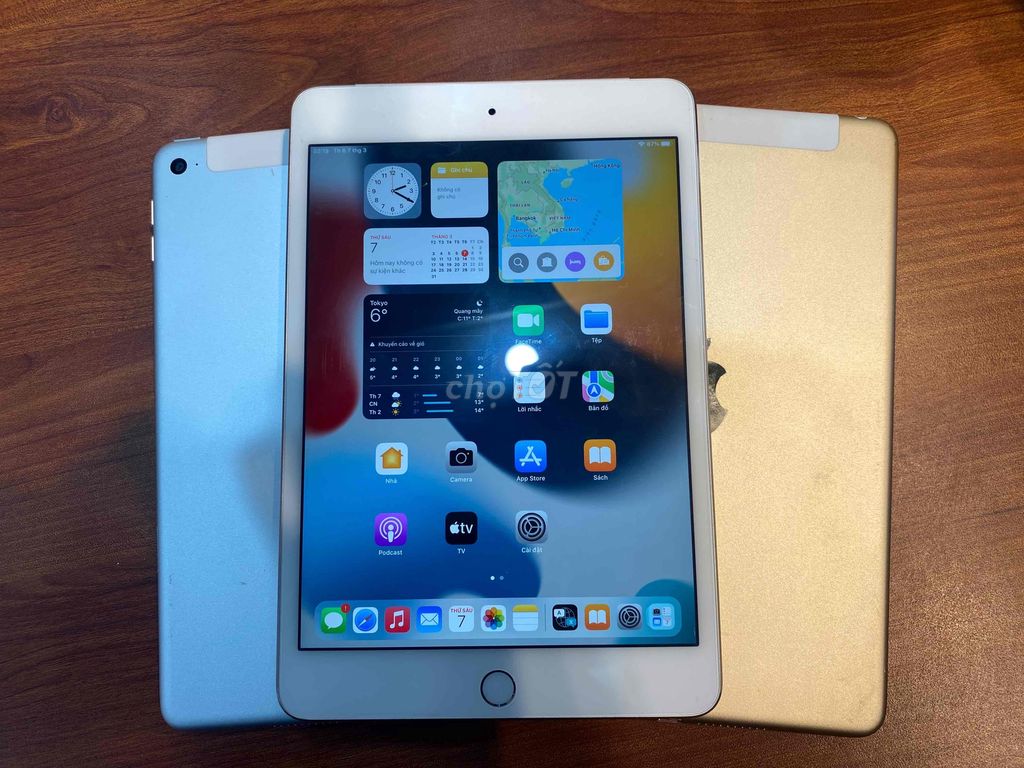 ipad mini 3, 4 zin likenew em để giá thanh lý ạ. Mua bán Máy tính bảng tại Quận Hoàng Mai Hà Nội được đăng bởi Hoàng An hình 3