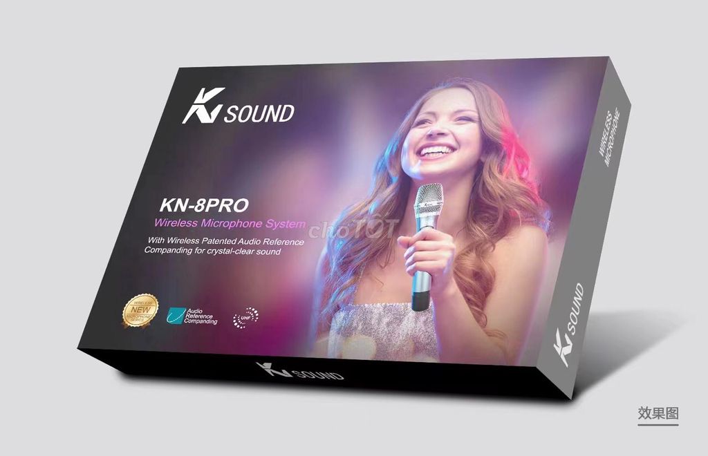 Micro không dây Ksound KN-8PRO cao cấp.. Mua bán Tivi, Âm thanh tại Quận Phú Nhuận Tp Hồ Chí Minh được đăng bởi Lê Đình Khánh  hình 2