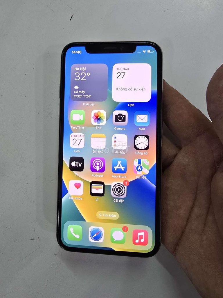 IPhone X quốc tế 256 GB Zin đẹp 95%. Mua bán Điện thoại tại Quận Cầu Giấy Hà Nội được đăng bởi Hùng Phát hình 1