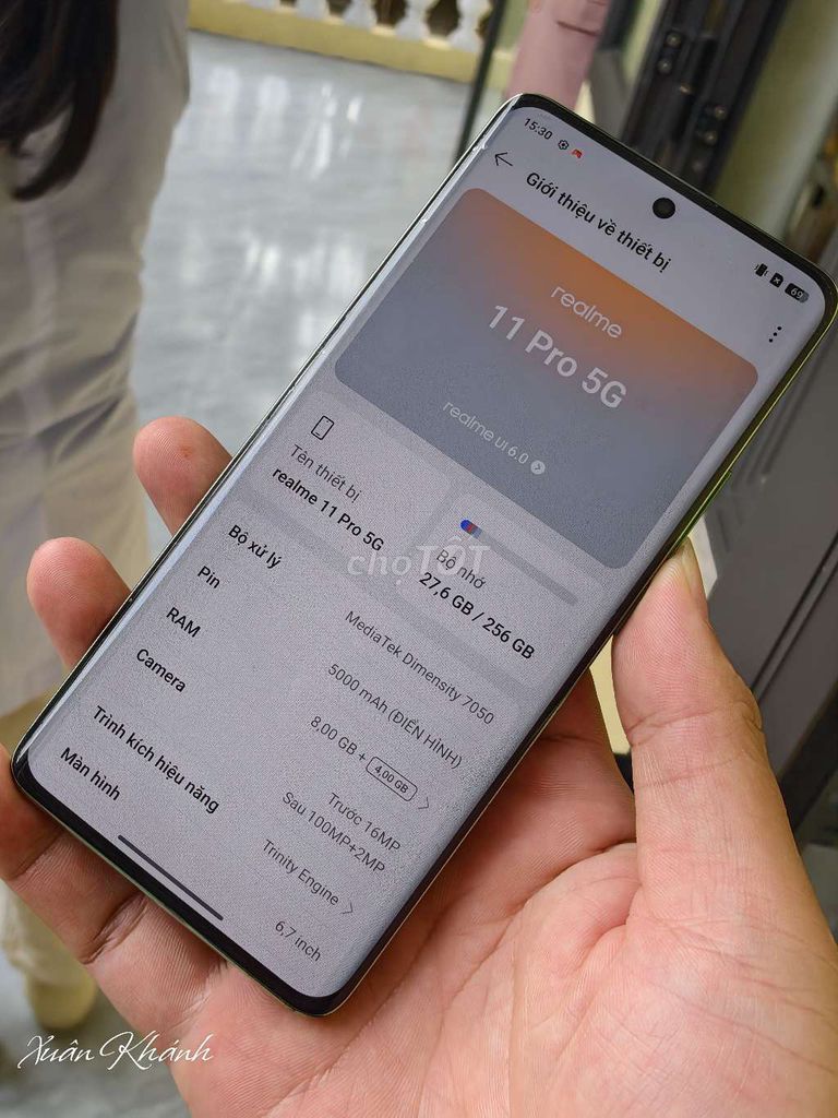 Realme 11 Pro 5G 256GB Xanh lá. Mua bán Điện thoại tại Huyện Tiên Lãng Hải Phòng được đăng bởi Mờ Rờ Khánh hình 1