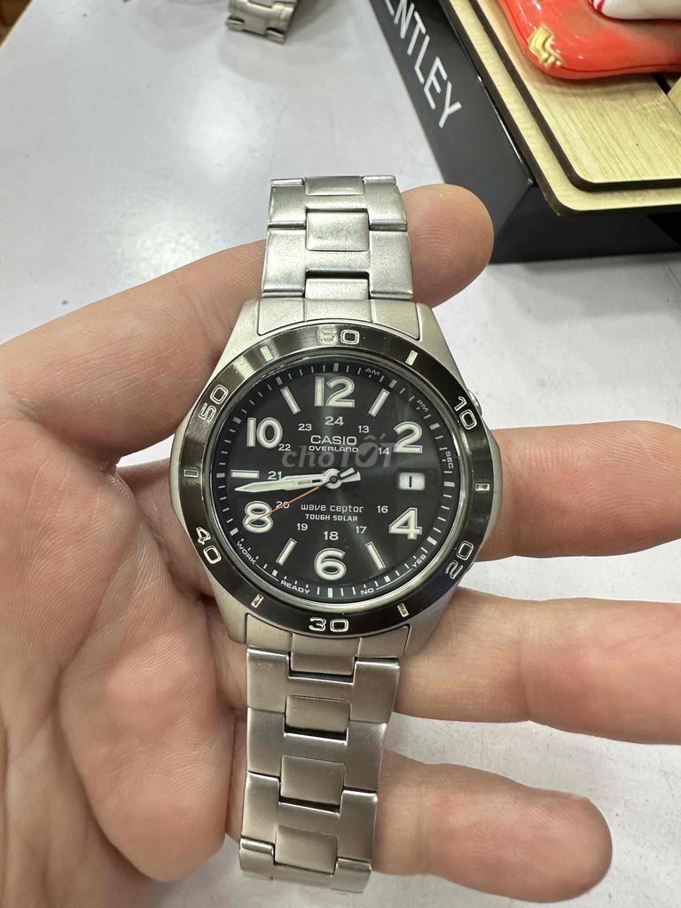 Đồng hồ Casio Overland Nam Thép Bạc. Mua bán Đồng hồ tại Huyện Hiệp Hòa Bắc Giang được đăng bởi ĐỒNG HỒ SI TUYỂN hình 1