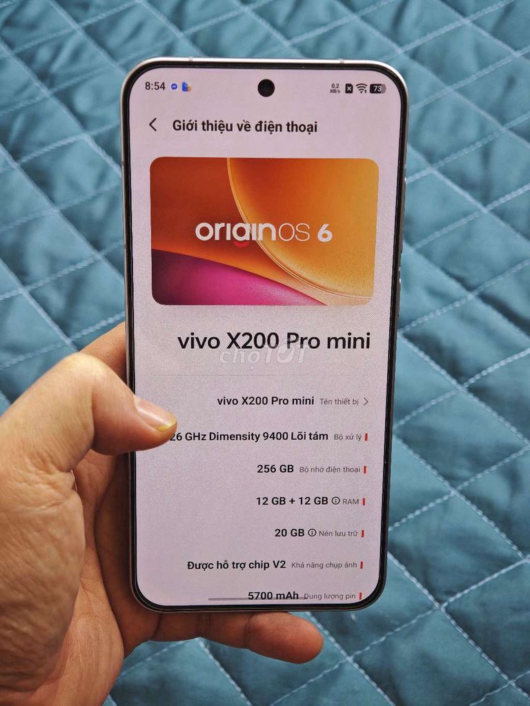 Vivo X200 Pro mini 12/256GB Tím Likenew 99℅. Mua bán Điện thoại tại Thành phố Nha Trang Khánh Hòa được đăng bởi hoàng ngọc tân hình 1