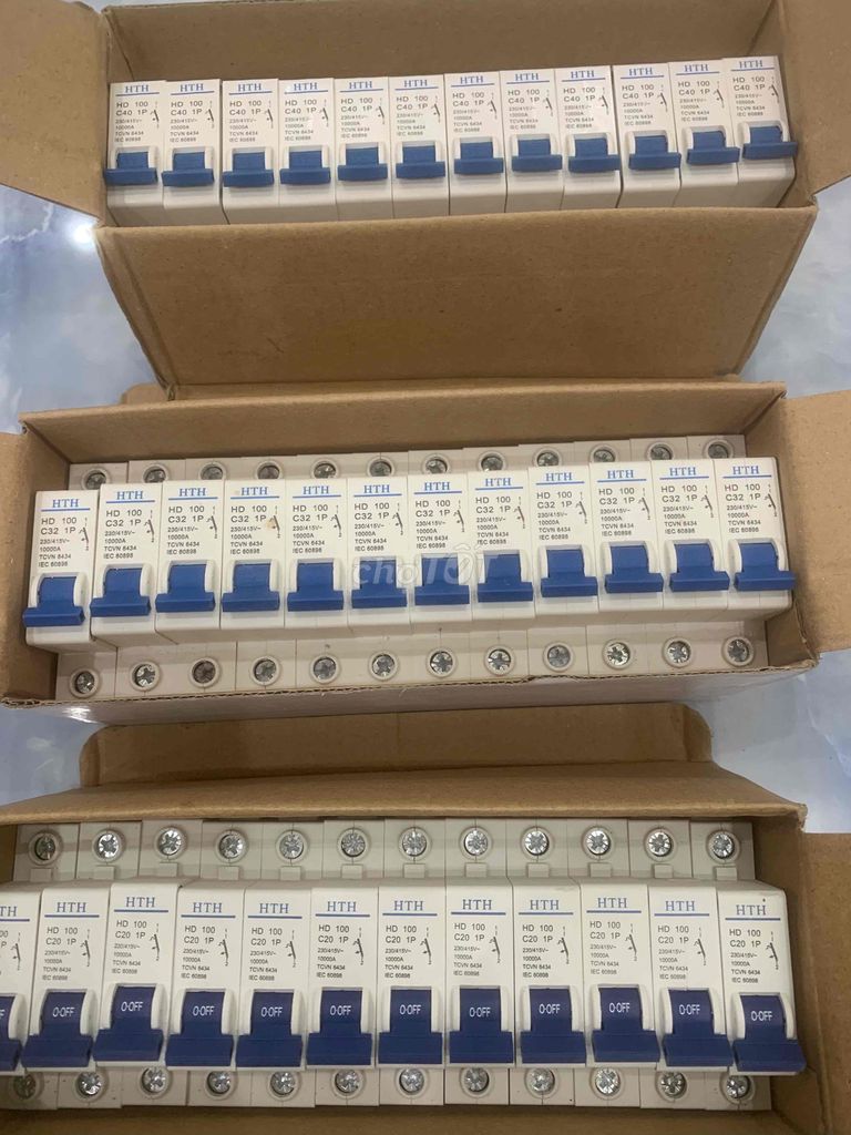 MCB tép HTH HD 100 Mới 20A-32A-40A. Mua bán Nội thất, đồ gia dụng khác tại Quận Long Biên Hà Nội được đăng bởi Quang hình 1