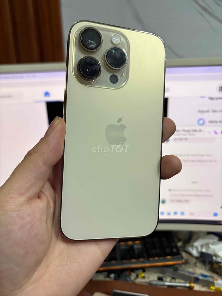 iphone 14pro 128 zin all gold 99% quốc tế. Mua bán Điện thoại tại Quận Lê Chân Hải Phòng được đăng bởi hoang anh hình 1
