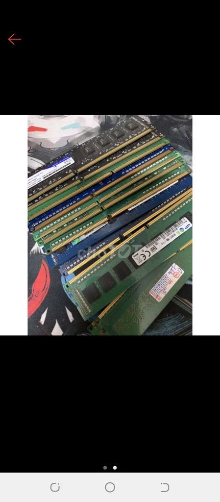 RAM DDR3 4GB Bus 1333MHz tháo máy. Mua bán Linh kiện (RAM, Card...) tại Huyện Châu Thành Kiên Giang được đăng bởi Chí Nguyện PC hình 1