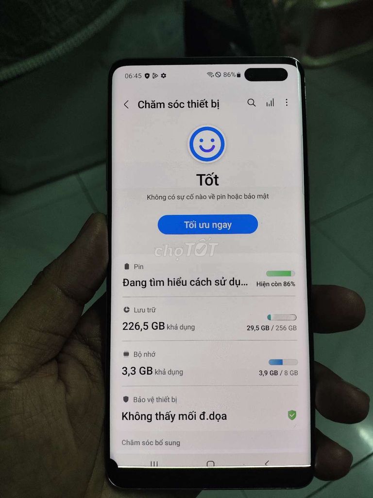 Samsung S10 5G 8/256 Còn đẹp zin full,mực gốc. Mua bán Điện thoại tại Quận Sơn Trà Đà Nẵng được đăng bởi nhut hình 1
