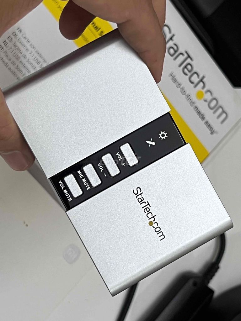Card âm thanh StarTech ICUSBAUDIO7D. Mua bán Tivi, Âm thanh tại Quận 6 Tp Hồ Chí Minh được đăng bởi Đinh Trọng Hòa hình 1