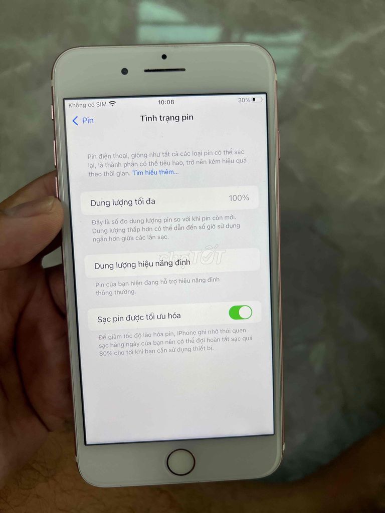 Apple iPhone 7 Plus 128GB Vàng hồng. Mua bán Điện thoại tại Huyện Kim Sơn Ninh Bình được đăng bởi Keng  hình 1
