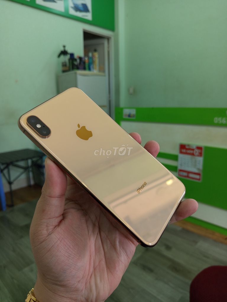 iPhone Xsmax 256G Gold Quốc Tế Nguyên Zin New 99%