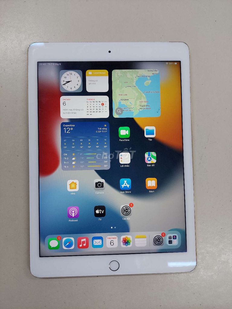  iPad Air 2 64GB. Mua bán Máy tính bảng tại Thành phố Vĩnh Long Vĩnh Long được đăng bởi ĐT TẤN THẢO hình 1