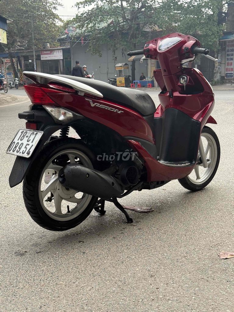 Honda Vision 2013 màu Đỏ. Mua bán Xe máy tại Thành phố Nam Định Nam Định được đăng bởi Bảo Nhi Trần hình 4