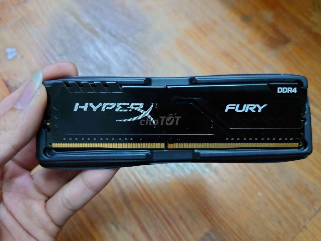 Ram HyperX Fury 8gb DDR4 2400mhz freeship