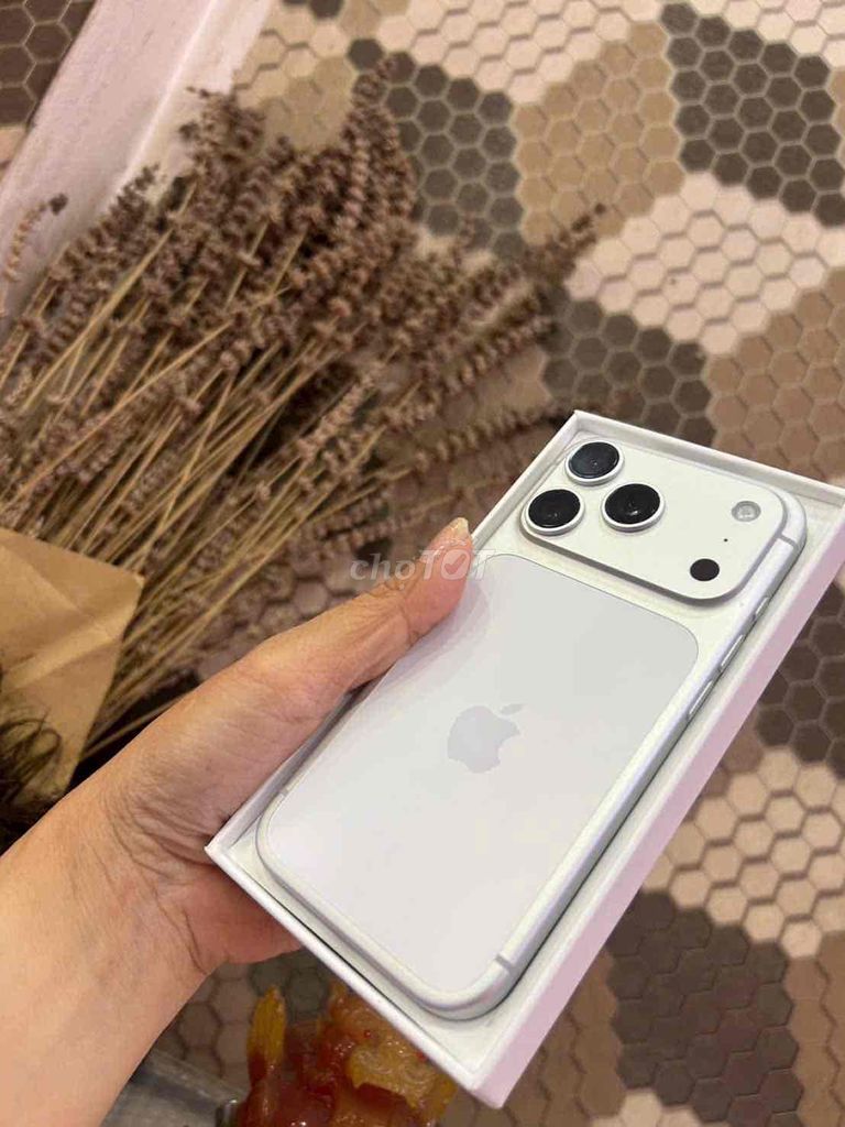17pro 512gb trắng qtế mỹ pin100 còn bht6/2027. Mua bán Điện thoại tại Quận 3 Tp Hồ Chí Minh được đăng bởi Nam Á Mobile hình 1