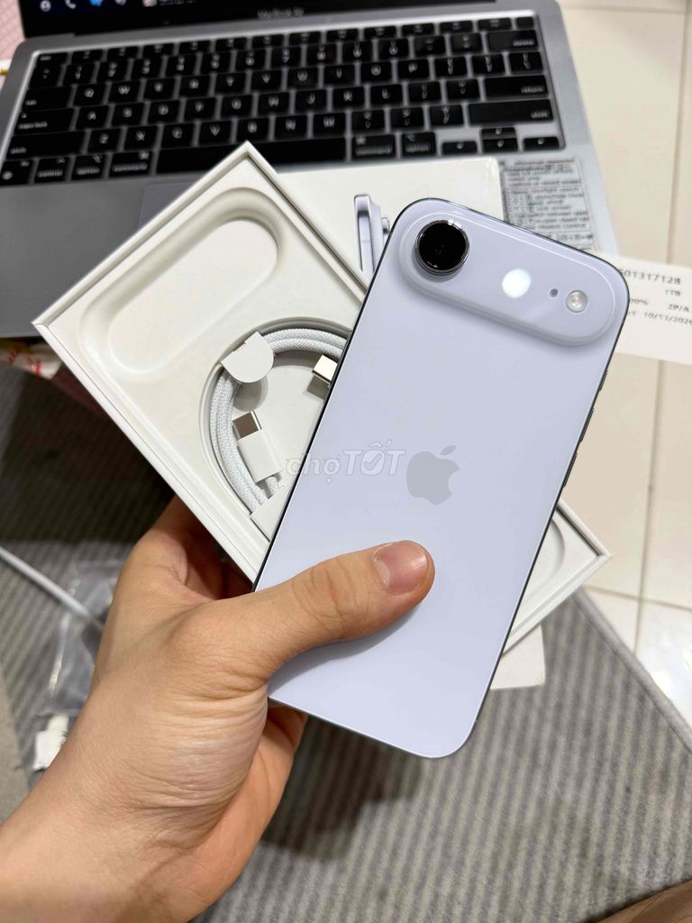 17-air 1TB Blue Vn/a Lướt Keng Sạc 2L fullbox. Mua bán Điện thoại tại Quận 11 Tp Hồ Chí Minh được đăng bởi MT Mobile hình 1