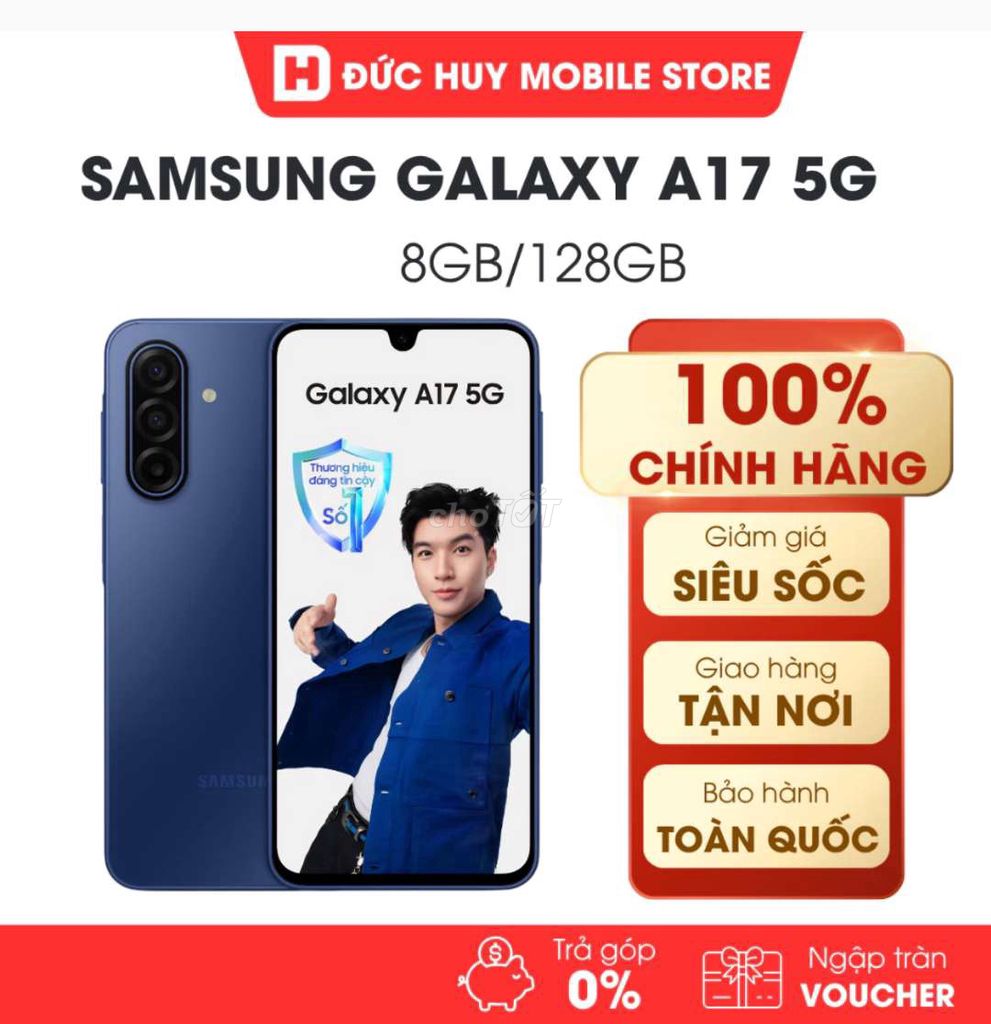 Samsung Galaxy A17 5G 8GB/128GB xám . Mua bán Điện thoại tại Quận Phú Nhuận Tp Hồ Chí Minh được đăng bởi Đạt Bé hình 1