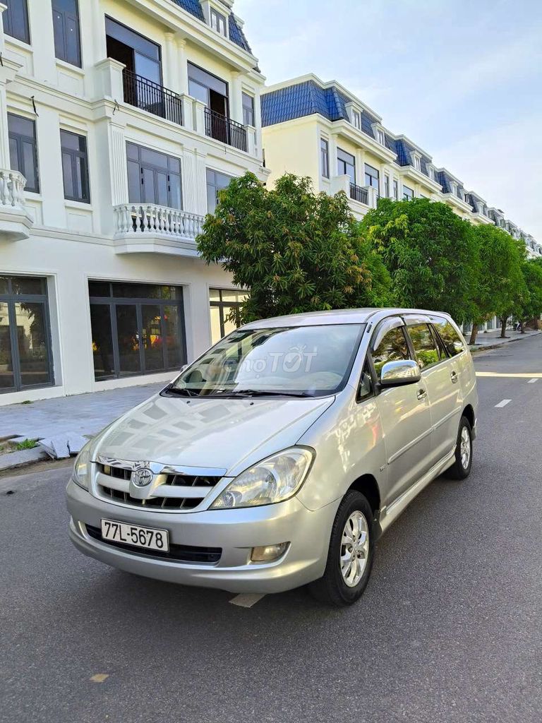 Bán Innova G 2008 một đời chủ. Biển số đẹp 5678. Mua bán Ô tô tại Thị xã An Nhơn Bình Định được đăng bởi Đại Lộc  hình 1