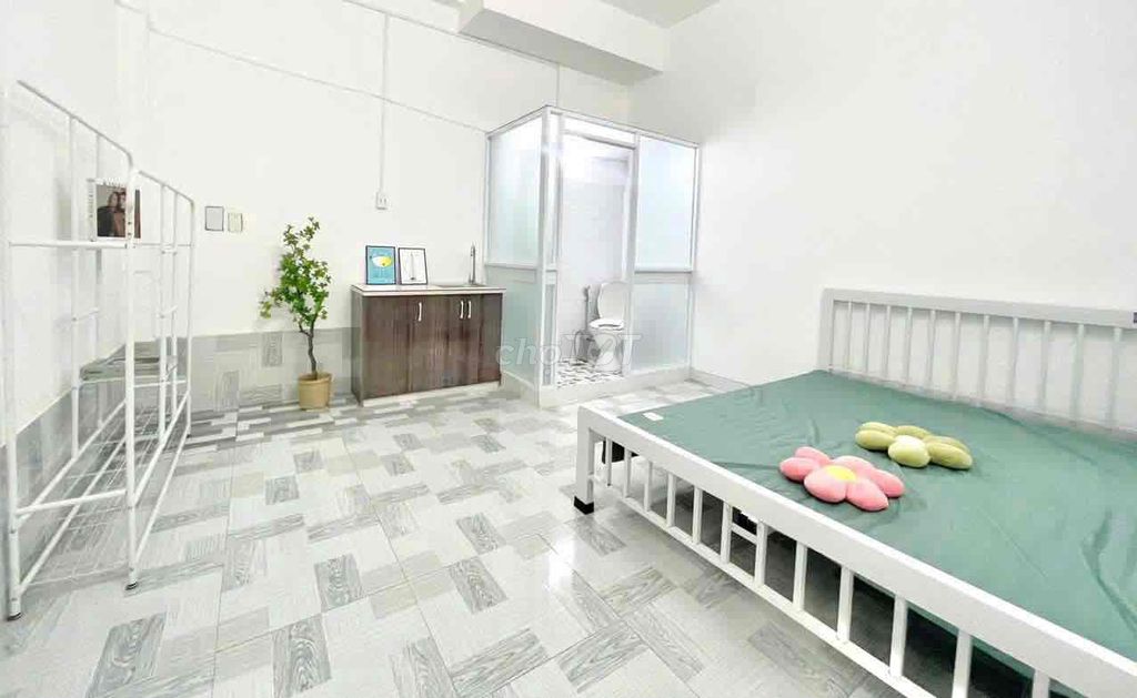 PHÒNG STU SẴN NỘI THẤT - MÁY LẠNH - SẠCH SẼ, AN NINH 24/24